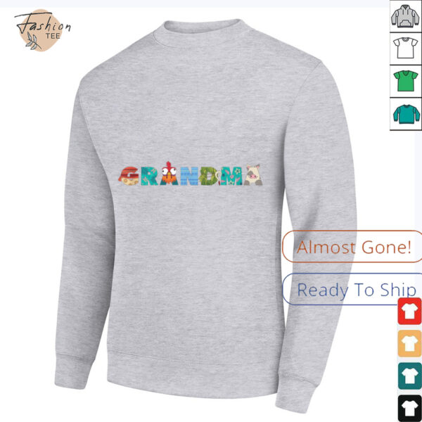 Disney Moana Letters Grandma Gift Family Trip Vacation Shirt