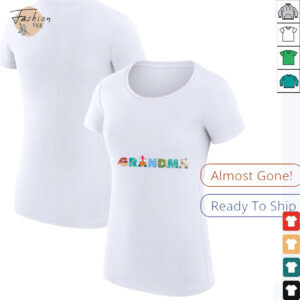 Disney Moana Letters Grandma Gift Family Trip Vacation Shirt