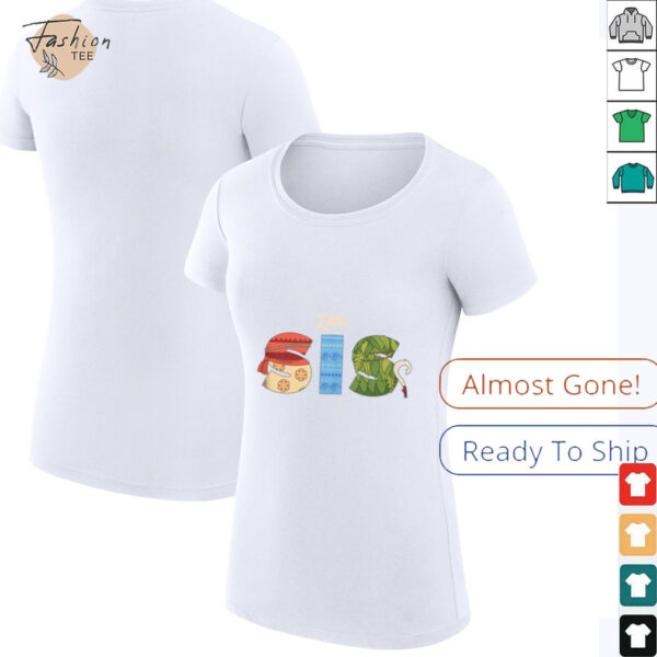 Disney Moana Letters Little Sis Family Trip Vacation Shirt
