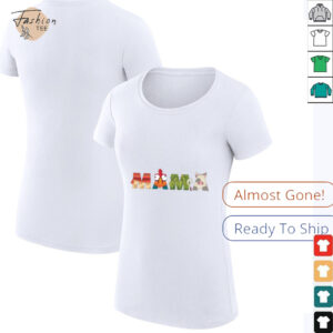Disney Moana Letters _Mama_ Mother's Day Birthday Gift Shirt