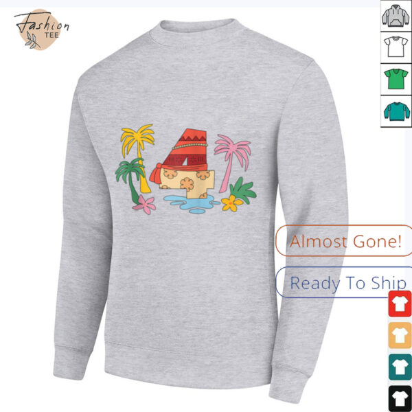 Disney Moana Numbers 4 Fourth 4th Birthday Party Gift Shirt
