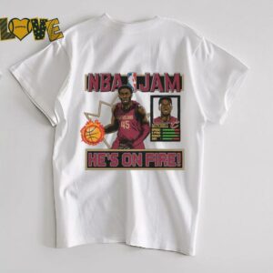 Donovan Mitchell Cleveland Cavaliers Homage Unisex NBA Jam Shirt3