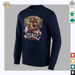 Donovan Mitchell Cleveland Cavaliers Notorious 4.0 T Shirt2
