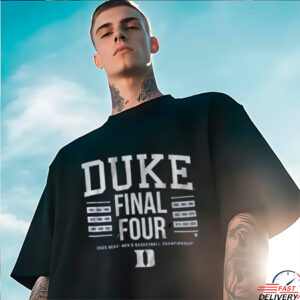 Duke Basketball All Time Final Fours Shirt