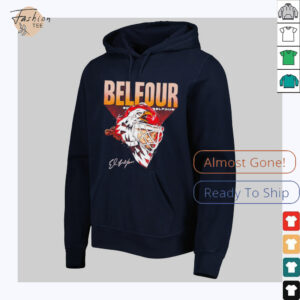 Ed Belfour Chicago Eagle Mask signature shirt0