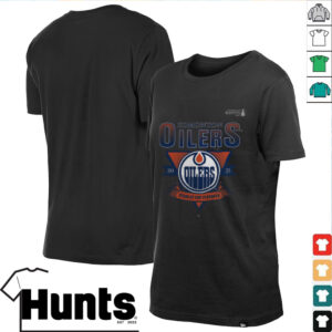 Edmonton Oilers Fanatics Heather Charcoal 2025 Stanley Cup Playoffs Crossbar...