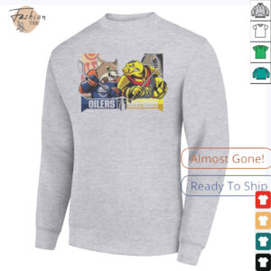 Edmonton Oilers Vs Vegas Golden Knights 2025 2nd Round Matchups Western Conference Semi Finals Mascot shirt2