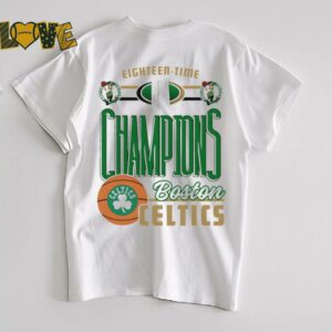 Eighteen time Champions Boston Celtics NBA shirt