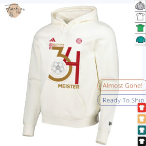 FC Bayern Munchen Are 34 Deutscher Meister 2025 Bundesliga Unisex T Shirt1