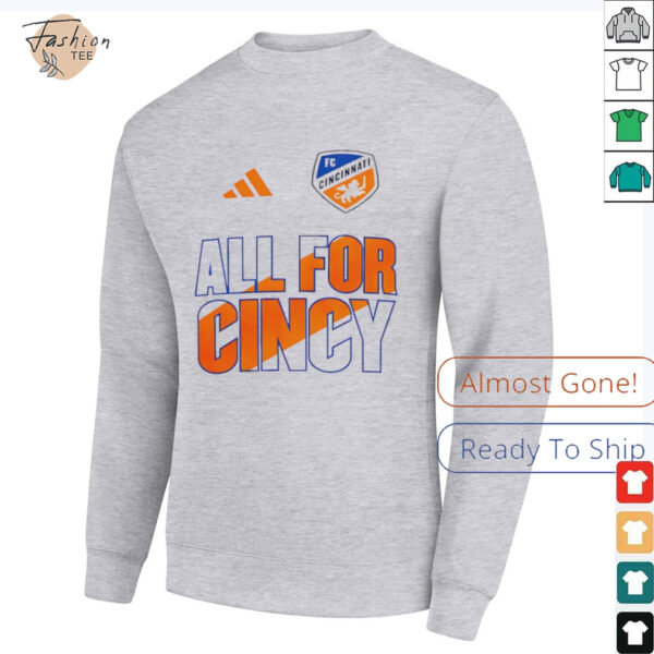 FC Cincinnati 2025 All for Cincy shirt