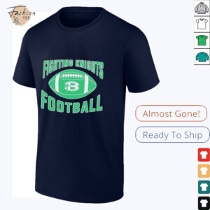 Fighting Knights football logo shirt