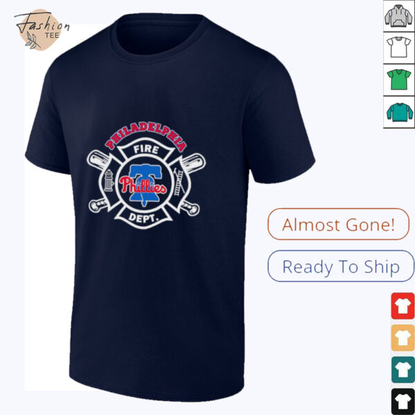 Fire dept Philadelphia Phillies shirt