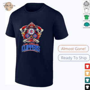 Firefighter Los Angeles Clippers shirt