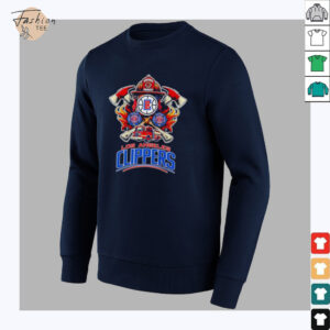 Firefighter Los Angeles Clippers shirt