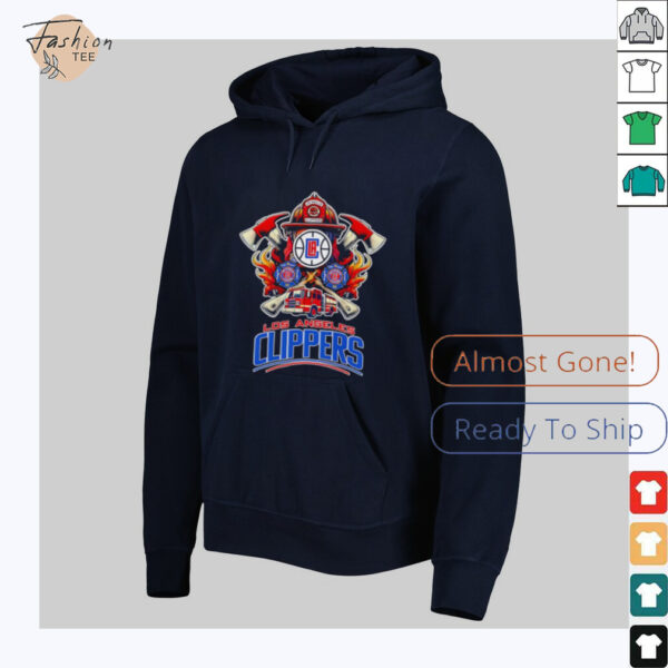 Firefighter Los Angeles Clippers shirt