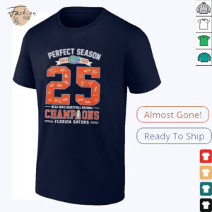 Florida Gator Perfect Season 2024 2025 Men’s Basketball National Champions...