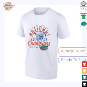 Florida Gators 2025 NCAA Men’s Basketball National Champions Distressed Net...
