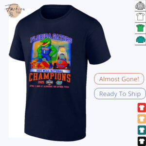 Florida Gators 2025 NCAA National Champions mascot shirt