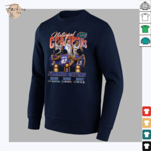 Florida Gators Basketball National Champions 2006 – 2007 – 2025 Unisex T Shirt3