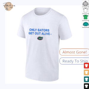 Florida Gators Only Gators Get Out Alive T shirts