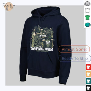 Football Music and Friendship Graphic T Shirt