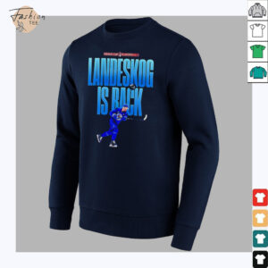 Gabriel Landeskog is back 2025 Stanley Cup Playoffs Colorado Avalanche shirt2