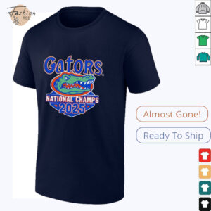 Gators National Champs 2025 logo shirt