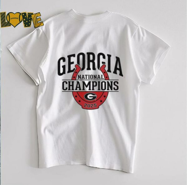 Georgia Bulldogs 2025 NCEA Equestrian National Champions shirt