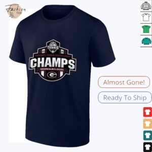 Georgia Bulldogs 2025 SEC Women’s Tennis Tournament Champions T Shirt