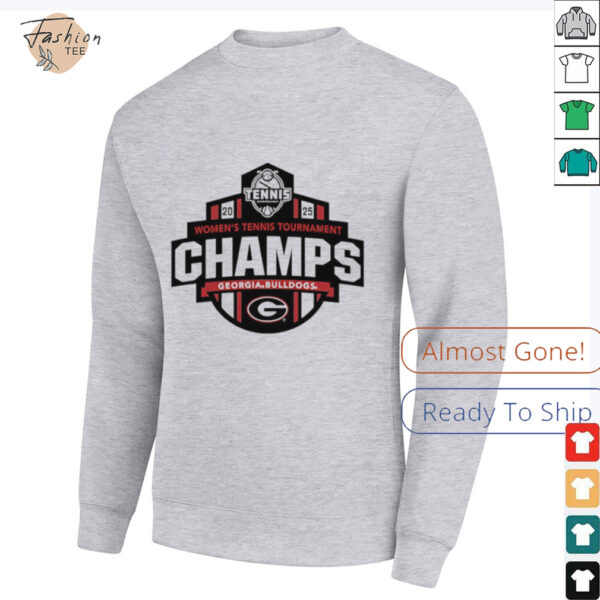 Georgia Bulldogs 2025 SEC Women’s Tennis Tournament Champions shirt