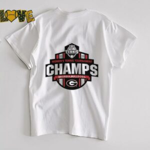 Georgia Bulldogs 2025 SEC Womens Tennis Tournament Champions shirt3