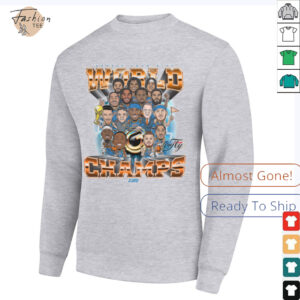 Golden State Warriors 2022 NBA World Champs Caricature Shirt