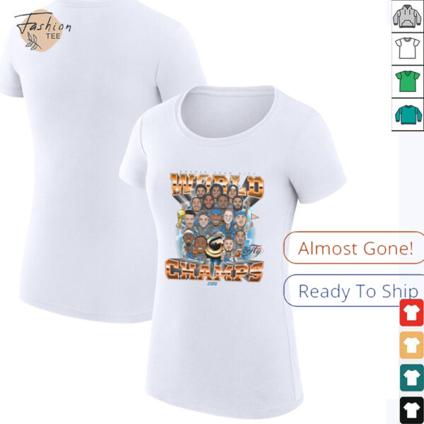 Golden State Warriors 2022 NBA World Champs Caricature Shirt