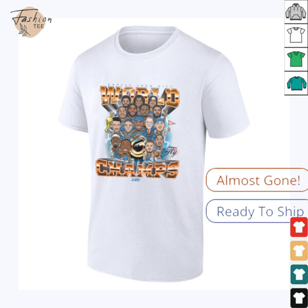Golden State Warriors 2022 NBA World Champs Caricature Shirt