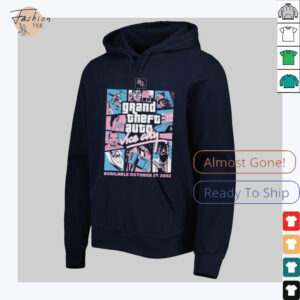 Grand Theft Auto Vice City Vintage Graphic T Shirt Retro...