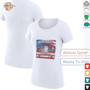 Grateful Dead America’s band USA flag shirt