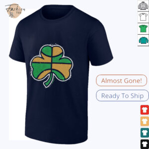 Green and gold basketball shamrock Boston shirt3