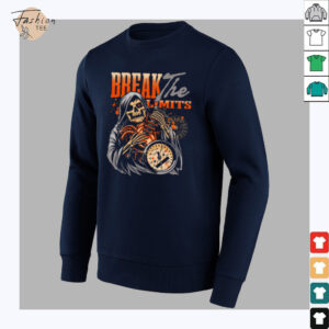 Grim Reaper Motorcycle Speedometer T Shirt