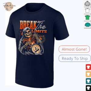 Grim Reaper Motorcycle Speedometer T Shirt3