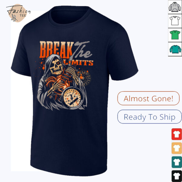 Grim Reaper Motorcycle Speedometer T Shirt