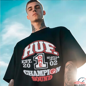 HUF Champion Sound T Shirts