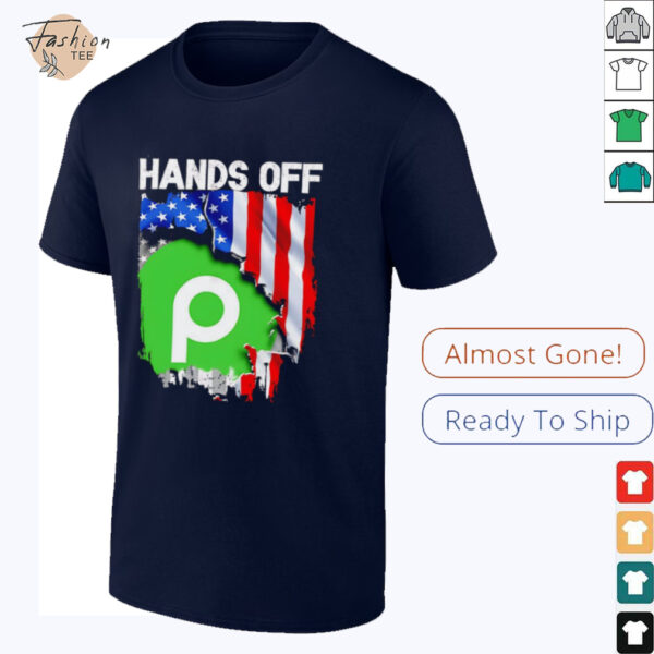 Hands off Publix American flag shirt