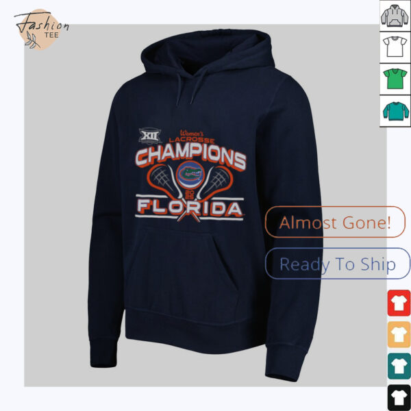 Hot Florida Gators 2025 Big 12 Women’s Lacrosse Conference Tournament Champions T Shirt