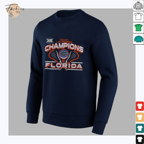 Hot Florida Gators 2025 Big 12 Women’s Lacrosse Conference Tournament Champions T Shirt