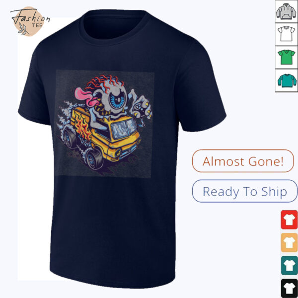 Hot Rod Eyeball Monster T Shirt