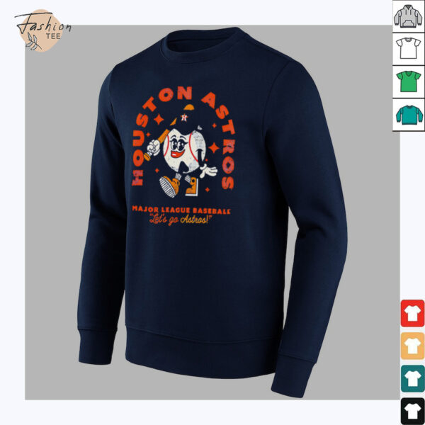 Houston Astros Oversized Throwback Character Major League Baseball shirt