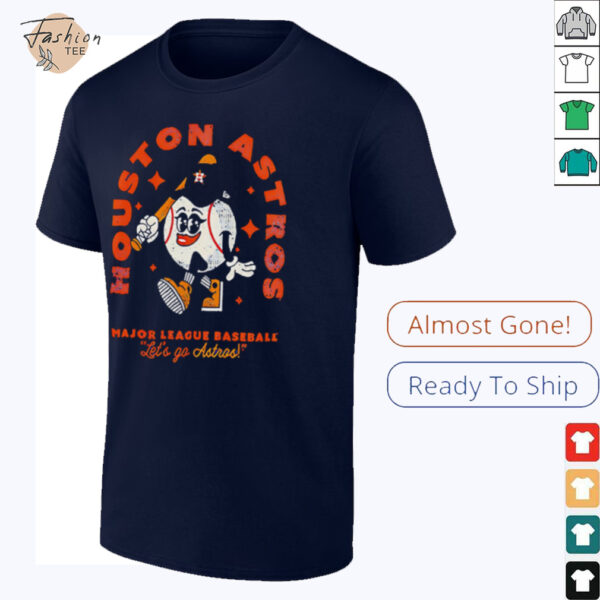 Houston Astros Oversized Throwback Character Major League Baseball shirt