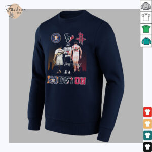 Houston Astros x Houston Texans x Houston Rockets Signature Unisex T Shirt3