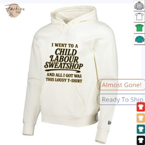 I Went to a Child Labour Sweatshop T Shirt Dark Humor Tee3
