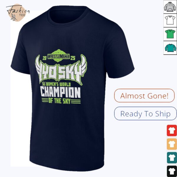 IYO SKY Women’s World Champion Of The Sky WrestleMania 41 Winner T Shirts